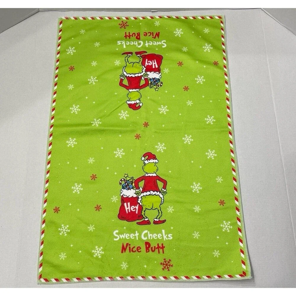 Grinch Decorative Towels New Without Tags